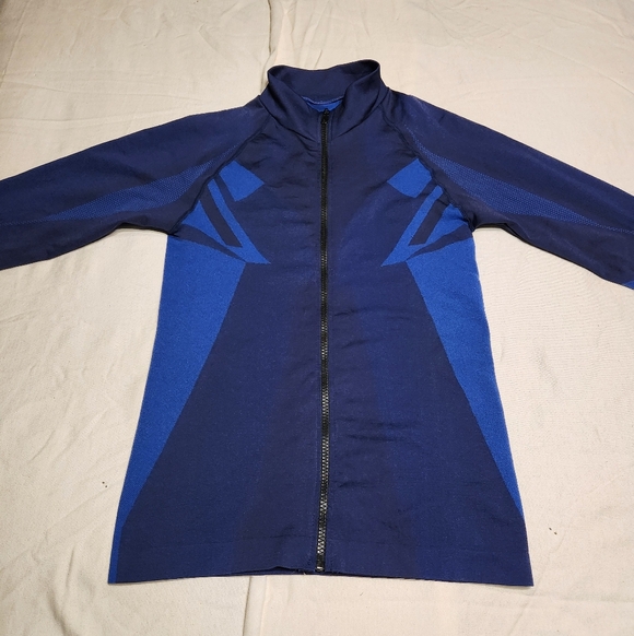 Kimberly C Blue Active Jacket Leggings Set Medium - Picture 9 of 12